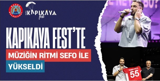 Festival Alanında Sefo ile Unutulmaz Bir Gece